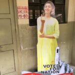 Pranitha Subhash Instagram - Spotted this at the polling booth