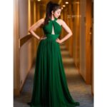 Pranitha Subhash Instagram – Wearing this lovely gown by @vinetibolaki , styled by @harmann_kaur_2.0 for an event in Vizag ❤️ thanks for the pictures @satyas_pixels