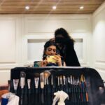 Pranitha Subhash Instagram – The drill .. vanity van diaries