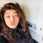 Pranitha Subhash Instagram – Travel diaries begin 🛩