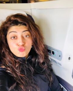 Pranitha Subhash Instagram - Travel diaries begin 🛩
