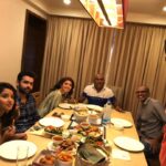 Pranitha Subhash Instagram – Lunching with the crew .. #kakinada #hgpk #successtour