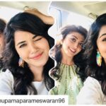 Pranitha Subhash Instagram - #Repost @anupamaparameswaran96 with @get_repost ・・・ With this cutieeeee♥️ @pranitha.insta 🙆🏻‍♀️