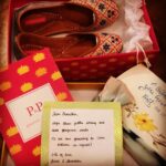 Pranitha Subhash Instagram - Thanku @pastelsandpop for these cute juttis 🌸