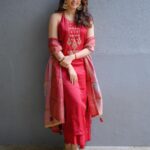 Pranitha Subhash Instagram - How are you all celebrating Krishna Janmashtami? Avalakki Thindra?? Wearing @labelvarsha ❤️❤️🧿