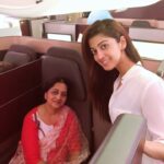 Pranitha Subhash Instagram - Enroute ✈️