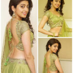 Pranitha Subhash Instagram - More from this look.. Thanku @officialanahita .. This was as last minute as it gets!