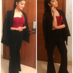Pranitha Subhash Instagram – For yesterday’s #Oppo Times grand finale at the Forum mall Bengaluru 
#Garment: @aruni_designs 
#Styled by @officialanahita