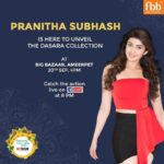 Pranitha Subhash Instagram -