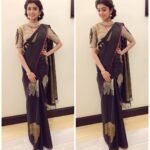 Pranitha Subhash Instagram - Finished the show for Vijayalakshmi silks at the mysore fashion week tonight