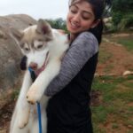 Pranitha Subhash Instagram - Happy Dogs Day Bluuuuuuey @blu_diaries 😍❤️🤗