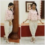 Pranitha Subhash Instagram – #about yesterday #keepingitsimple #dhoti #desi Bangalore, India