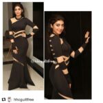 Pranitha Subhash Instagram - #Repost @hhcguiltfree (@get_repost) ・・・ #PranithaSubhash looked good in her #AanchalRohra gown at #FilmfareAwardsSouth. Agree? Head over to the site for more coverage from the night. #Tollywood #TollywoodFashion #TollywoodStyle #HHCGuiltfree #FilmfareAwards #jiofilmfareawards