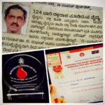 Pranitha Subhash Instagram - #BloodDonationDay Govt of Karnataka felicitated my dad for conducting camps for 20 years at our hospital and also gave blood 124 times (at the time of his article) This pic and article is about 2 years old but today's blood donation day and through this I just wanted you all to spread awareness that blood donation only benefits and is not going to harm the donor in any way!