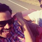 Premgi Amaren Instagram - Fun ride with brothers 🚘👍👍👍