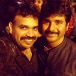 Premgi Amaren Instagram – My first ever selfie with the rockstar sivakarthikeyan #sica #kl #malaysia #party #selfie