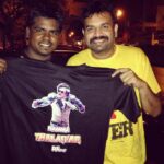 Premgi Amaren Instagram - Thanks to THALAIVAR'S fan club RBSI for gifting me THALAIVAR'S T shirt on his birthday 🙏🙏🙏