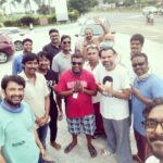 Premgi Amaren Instagram – First temple trip after lockdown blessings to all from Thiruvanamalai 🙏🙏🙏