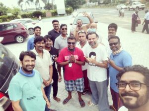 Premgi Amaren Instagram - First temple trip after lockdown blessings to all from Thiruvanamalai 🙏🙏🙏
