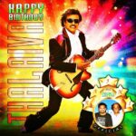 Premgi Amaren Instagram – Happy birthday THALAIVA 🙏🙏🙏 The one and only SUPER STAR 🙏🙏🙏