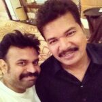 Premgi Amaren Instagram – Selfie with director Shankar sir 👍👍👍