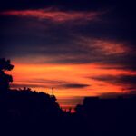 Premgi Amaren Instagram - Red clouds ⛅️☁️