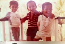 Premgi Amaren Instagram - Recreating our history 1984 - 2020 trying the same pose 😬😬😬 #brothers @itsyuvan @hari.krishnan.bhaskar