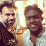 Premgi Amaren Instagram - Happy birthday to my musical guru my thambi my thalaivan U1 🎂 @itsyuvan 🎂