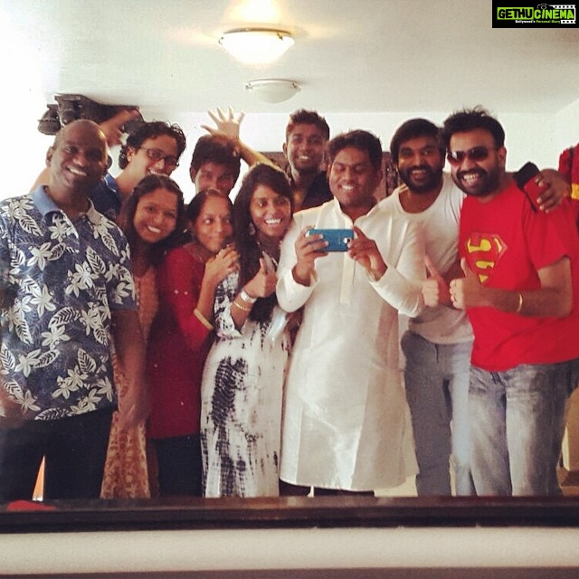 Premgi Amaren Instagram - Thank you Yuvan for the amazing Biriyani 👍 amazing family time 👍