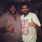 Premgi Amaren Instagram – Just sang a super song for Srikanth deva in his 100th film as a music director 💯👍