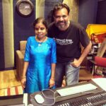 Premgi Amaren Instagram - Very Very Happy and Blessed to Record Vaikom Vijayalakshmi s Voice in my Music for the First Time 🙏🙏🙏