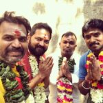 Premgi Amaren Instagram – Blessings to all from Thiruvanamalai 🙏🙏🙏