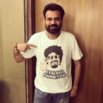 Premgi Amaren Instagram – Thanks a lot @almytees for gifting me this T shirt 🕺