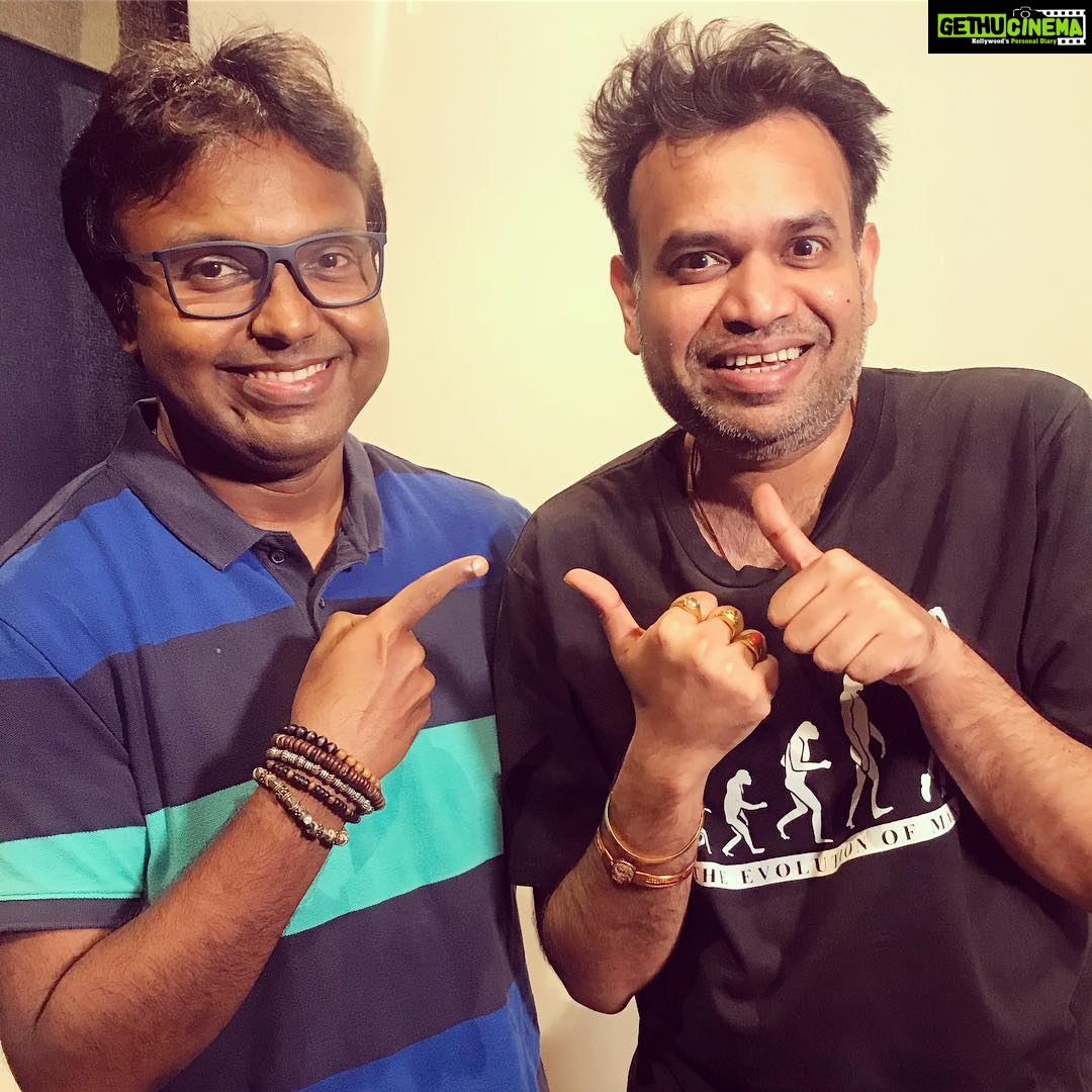 Premgi Amaren Instagram - Thanks a lot Imman bro 🙏 https://youtu.be/8FiVFHXnSNc