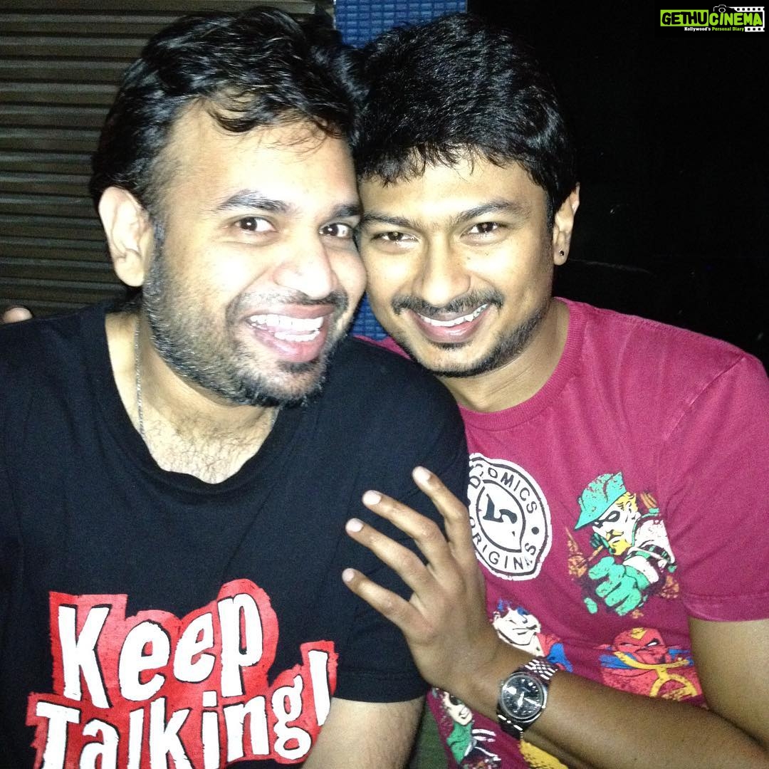 Premgi Amaren Instagram - Happy birthday uday anna 🎂