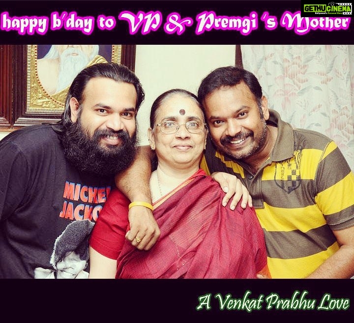 Premgi Amaren Instagram - Happy birthday mummy 🎂