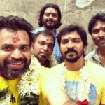 Premgi Amaren Instagram - Blessings to all from Thiruvanamalai 🙏