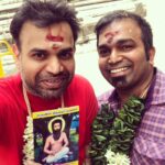 Premgi Amaren Instagram - Blessings to all from Thiruvanamalai 🙏🙏🙏