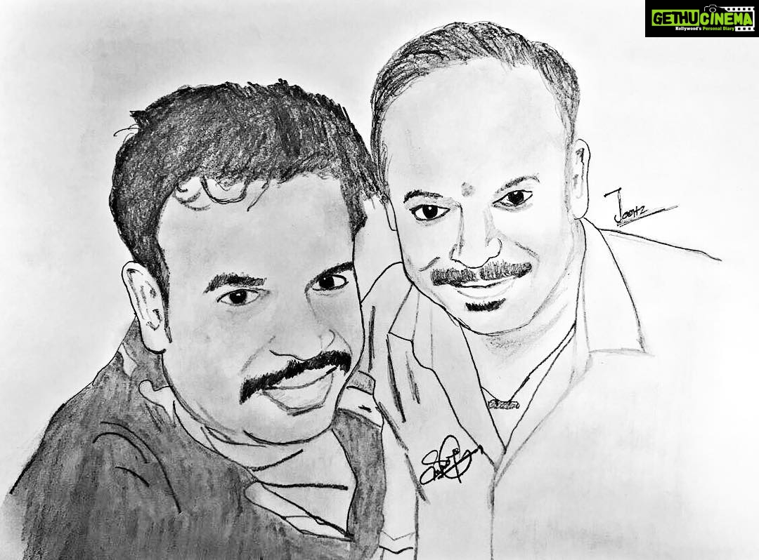 Premgi Amaren Instagram - โชThanks to whom ever who drew us ๐๐๐ โฌ