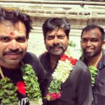 Premgi Amaren Instagram – Blessings to all from Thiruvanamalai 🙏