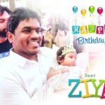 Premgi Amaren Instagram - Happy birthday ziya Kutty 😘😘😘🎂