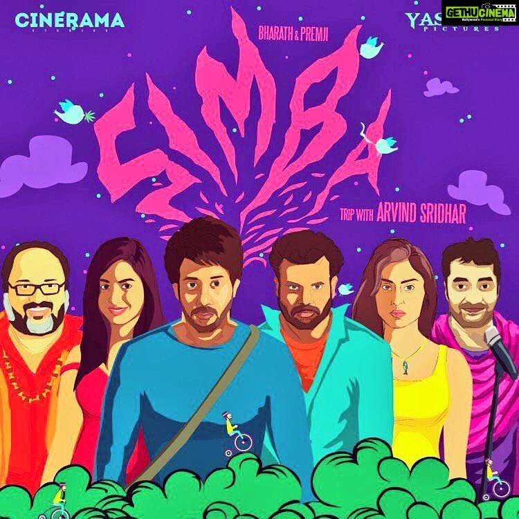 Premgi Amaren Instagram - Simba audio from march 8th 2017 🍁🚬