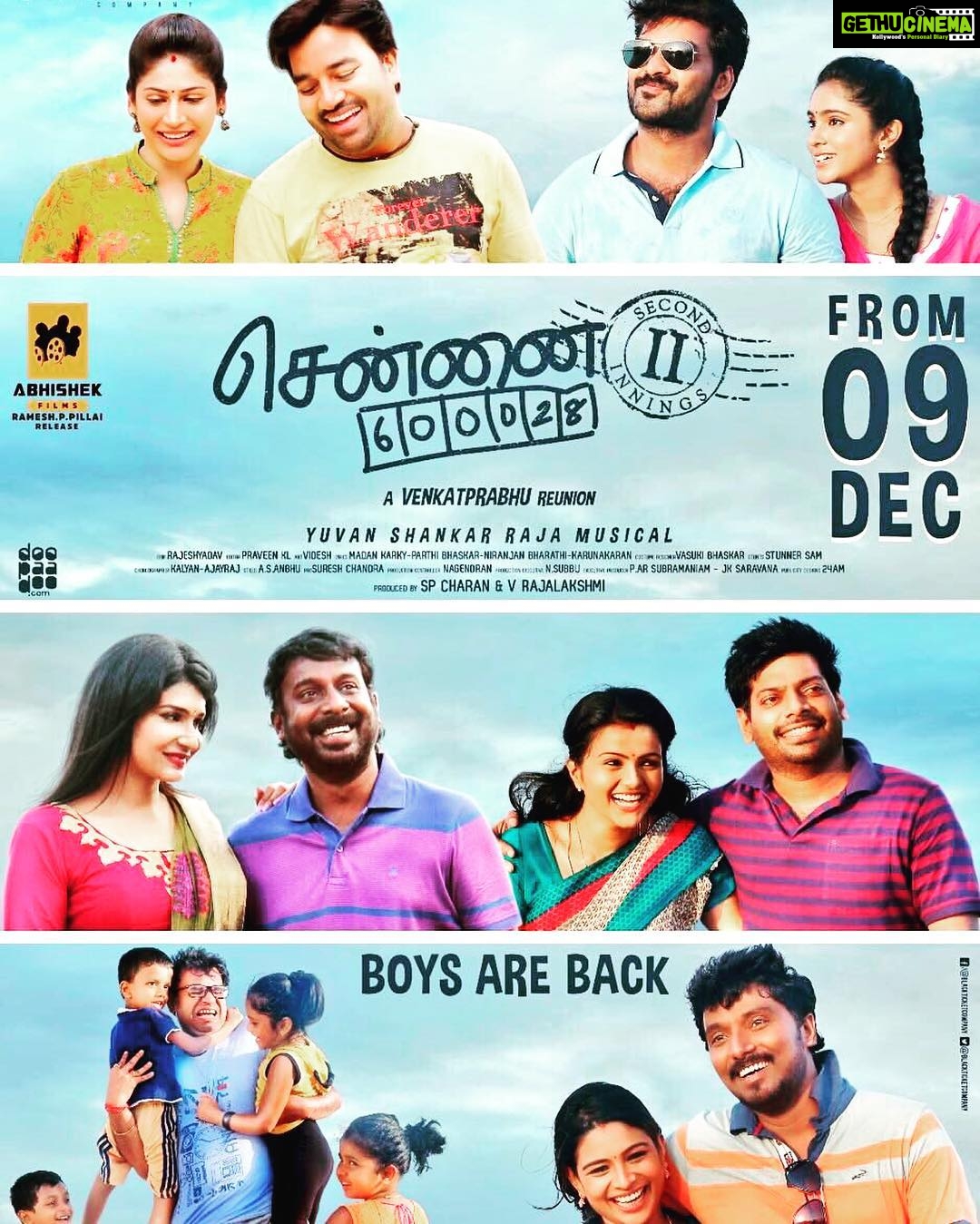 Premgi Amaren Instagram - Chennai 600028 part 2 from Dec 9 2016 🏏🎾