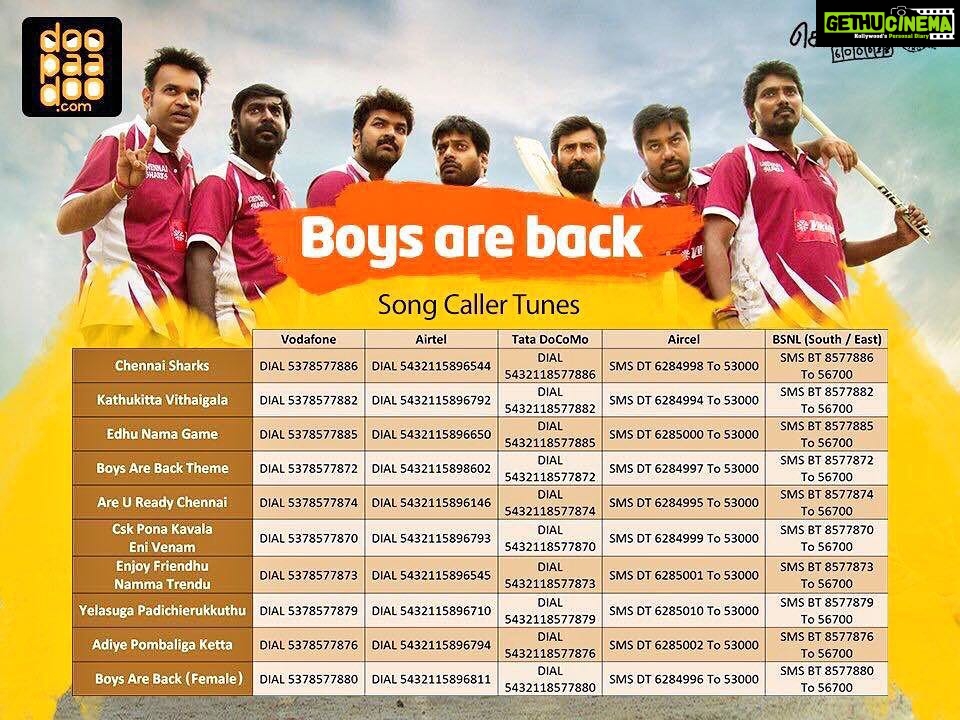 Premgi Amaren Instagram - Boys are back