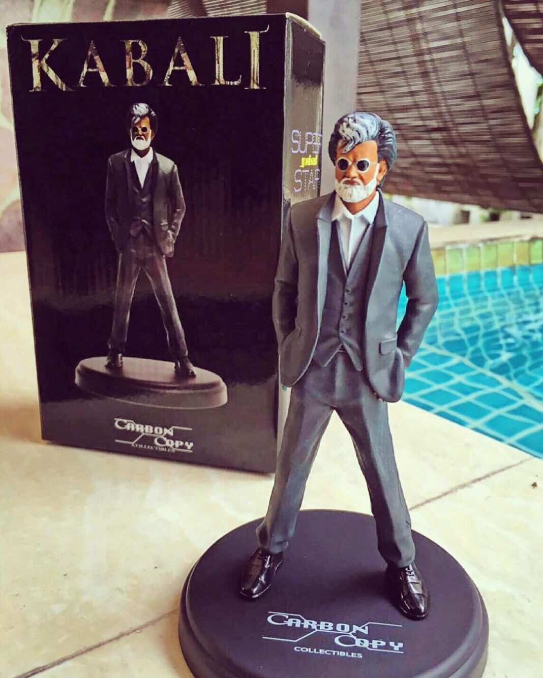 Premgi Amaren Instagram - Thanks to www.carboncopycollectibles.com for gifting me THALAIVAR'S Kabali @cc_collectibles