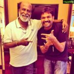 Premgi Amaren Instagram – Happy Birthday THALAIVAAA 🎂 i am your biggest fan 🤘 LOVE YOU THALAIVAAA ❤️