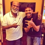 Premgi Amaren Instagram – Happy birthday SUPER STAR – THALAIVAR 🎂