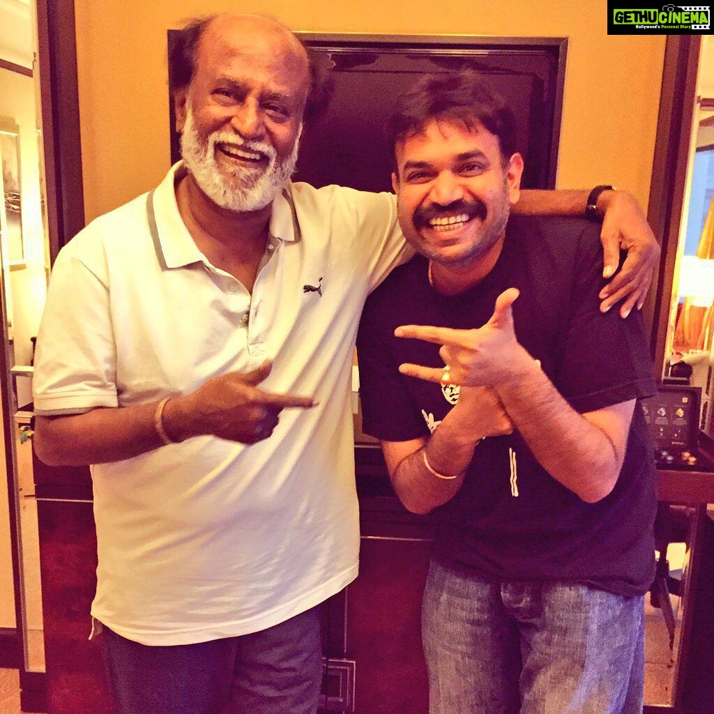 Premgi Amaren Instagram - Happy birthday SUPER STAR - THALAIVAR 🎂