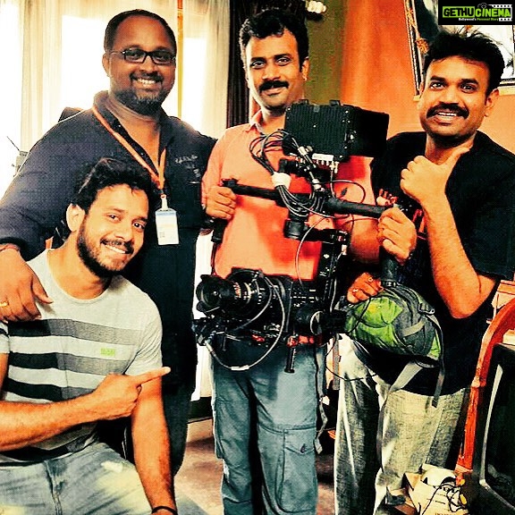Premgi Amaren Instagram - Simba shooting with Bharath 👍👍👍