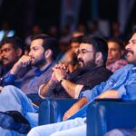 Prithviraj Sukumaran Instagram - To be seated beside the legends! ❤️ Thank you #Ikka @mammootty for your humbling words on #Lucifer 🙏